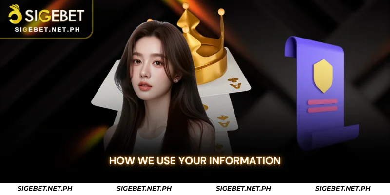 how we use your information