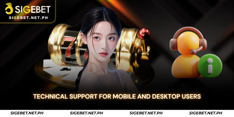 technical support for mobile and desktop users